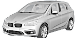 BMW F45 U1043 Fault Code